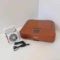 【動作OK】美品！！　Canon　キャノン　プリンタ　MG7530　オレンジ Canon PIXUS MG7530 オレンジ インクジェットプリンター - メルカリ