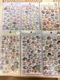 正規品　水族館限定　ボンボンドロップシール　6枚セット　ボンドロ