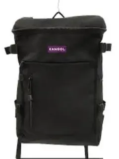 KANGOL 黒 バックパック