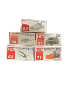トミカミニカーセット 5種