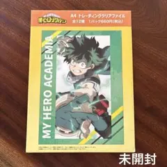 【僕のヒーローアカデミア】 A4 トレーディング クリアファイル