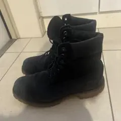 timberland ブーツ　ブラック　黒　古着　おしゃれ