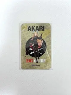 韓国限定ブルーアーカイブFrankBurgerコラム アカリ トレカ カード