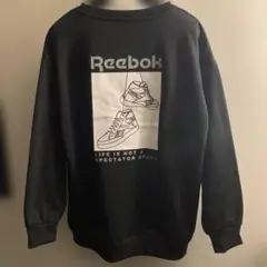 【新品】リーボック　Reebok ブラック　黒　トレーナー　超特急　コラボ　LL