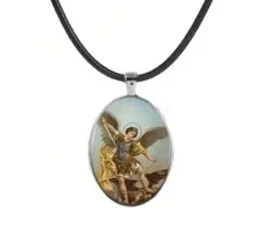 聖ミカエル ペンダントネックレス