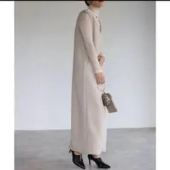 新品　ap retro Vネックロングジャンパースカート　ジレ 前後 3WAY