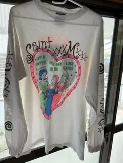 セントマイケル スウェット XL エンジェル クルーネック グリーン 