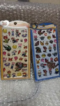ズートピア立体シール2シートセット