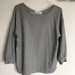 UNTITLED チェック柄 七分袖 トップス サイズ2