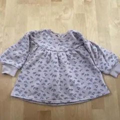 値下げ！裏起毛Samansa Mos2 花柄トレーナー 95