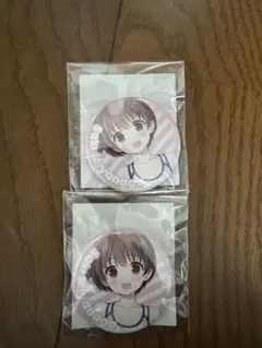 咲-Saki-　オンラインくじ　D賞　缶バッジ2個セット　宮永咲