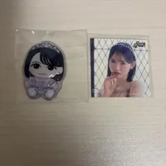 CUTIE STREET 真鍋凪咲　立体クリアシールすきくじシール