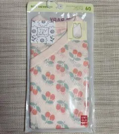 ユニクロBABYコットンメッシュインナーボディスーツ(ノースリーブ)60サイズ