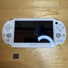 SONY PS Vita ホワイト/イエロー 16GBメモリーカード付