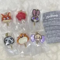 ズートピア アイスキャンディー コンプ　ニック　キーホルダー　ストラップ