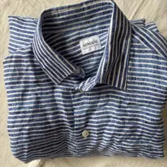 ARMANI COLLEZIONI ストライプ長袖シャツのサムネイル