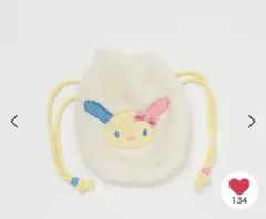 新品　ヘザー　サンリオキャラクターズ　ウサハナ　巾着ポーチのサムネイル