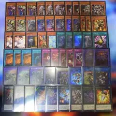 【2376】遊戯王 ヘカトンケイル　本格構築　デッキ 3重スリーブセット
