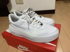Air Force 1 ホワイト厚底スニーカー　28.0㎝（27㎝）美品