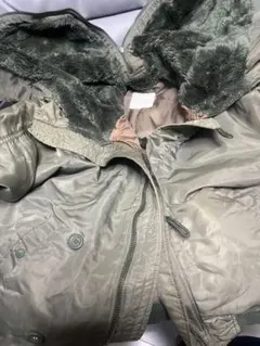 アメリカ軍 N2B 民間品 N-2B フライトジャケット セージグリーン