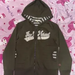 ☆ダークグリーン フード付きパーカー☆