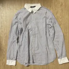 w closet ストライプ シャツ
