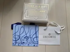 ギフトボックス ショッパー コスメデコルテ メゾンカカオ