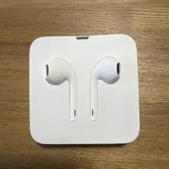 Apple 有線イヤホン ホワイト ケース付き