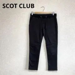 SCOT CLUB スコットクラブ チノパン ウエストゴム ブラック M
