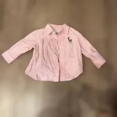 Ralph Lauren ピンク長袖シャツ