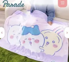 ちいかわ 超BIGマイヤーブランケット ちいかわ　うさぎ　ハチワレ