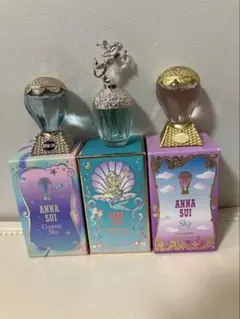 《新品未使用》ANNA SUI オードトワレ香水　３個セット 5mlのサムネイル