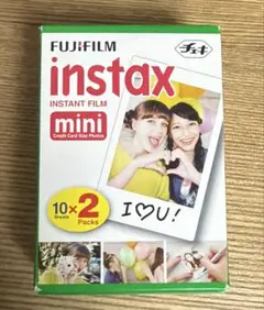 未開封　FUJIFILM instax mini フィルム 10枚×2　期限切れ