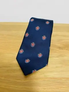 ✨美品✨スーツセレクト　ネクタイ　ドット ネイビー