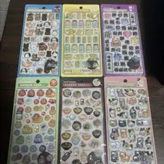 【最安値】正規品　早い者勝ち　ボンボンドロップシール　第二弾　和柄　6枚セット