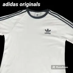 アディダスオリジナルス adidas リンガー Tシャツ カットソー 刺繍ロゴのサムネイル