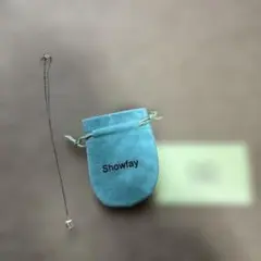 Showfay シルバー925 ネックレス オーロラクリスタル