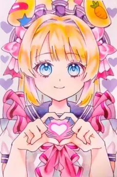 手描きイラストオリジナル