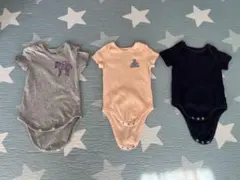 gap ボディスーツ　6-12m 3枚セット　70cm 西松屋　ブラナンベア