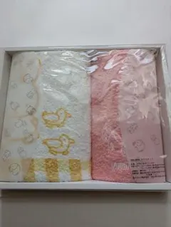 Miffyミッフィーのフェイスタオル&ウォッシュタオル各1枚、新品未使用、西川製