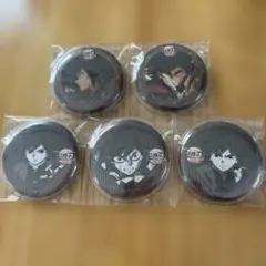 鬼滅の刃 ダイニング お楽しみくじ カフェ 無限場編缶バッジ 冨岡義勇