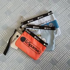 レスポートサック スヌーピー ピーナッツ 3連ポーチ