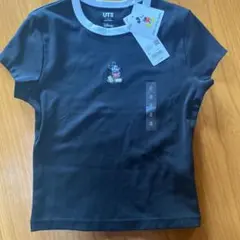 UT ミッキーマウス 刺繍 Tシャツ Sサイズ