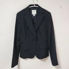 美品✨️組曲 クミキョク レディース テーラードジャケット 黒 サイズ3