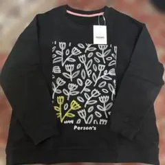 Person's 花柄　刺繍　プリント トレーナー LLのサムネイル
