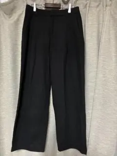 UNIQLO×COMPTOIR ブラッシュドジャージータックワイドパンツ　L