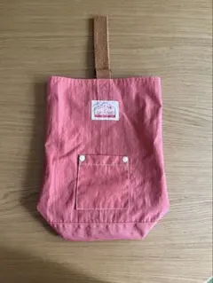 OCEAN GROUND シューズバッグ　サーモンピンク