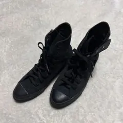 コンバース ブラックハイカットスニーカー　23㎝