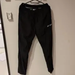 YONEX ブラック トレーニングパンツ