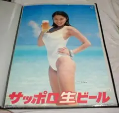 サッポロ生ビール 2003年キャンペーンガール 村上恵梨さんポスターB2